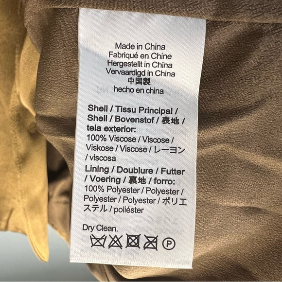 J Crew Womens Green Blazer Sz 4 Two Button  Viscose Silky Preppy Office Career - Picture 7 of 9